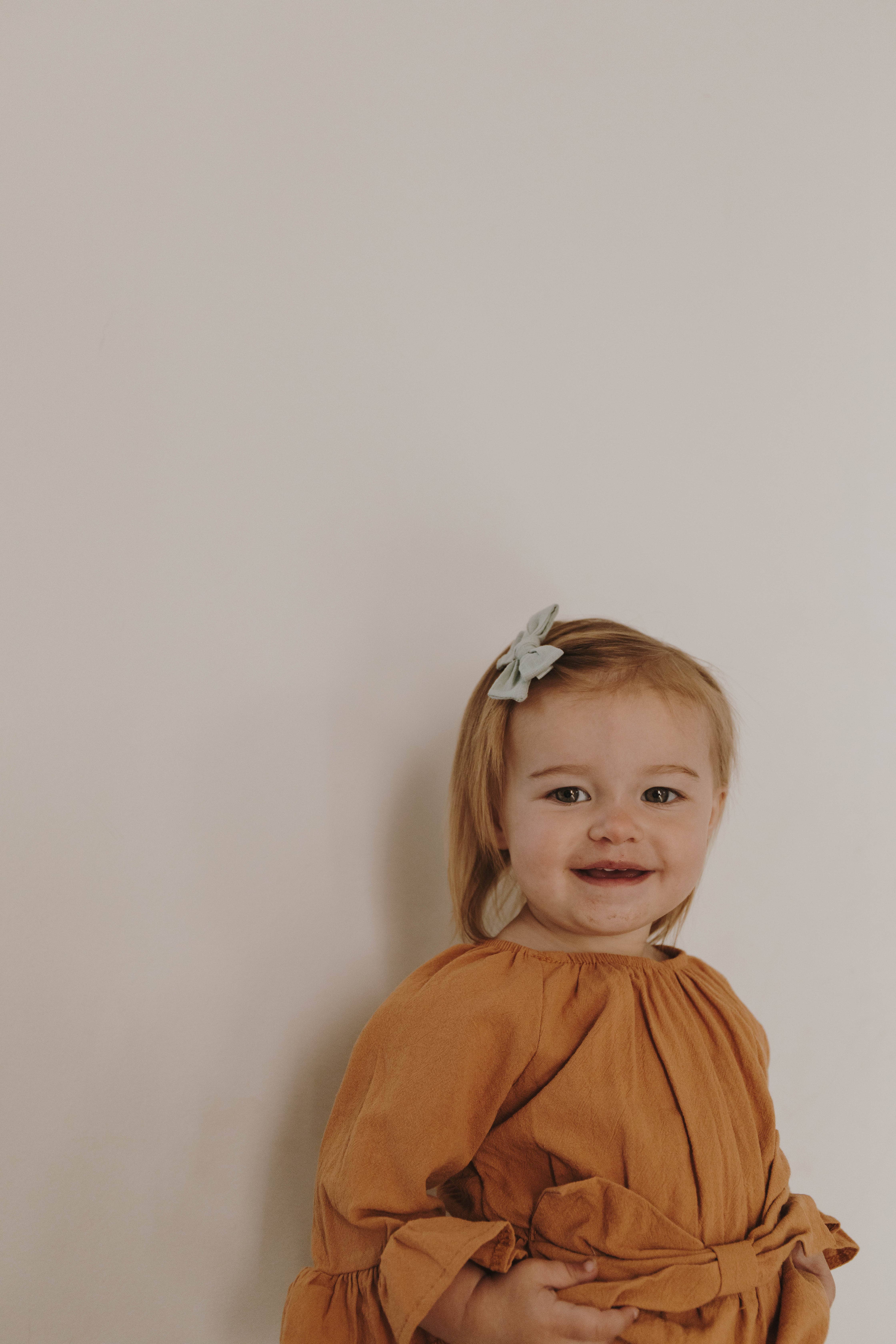 Wild Juniper - Vente Nœud pour cheveux – enfant - Nœud pour petite fille - Pince à nœud en chambray2