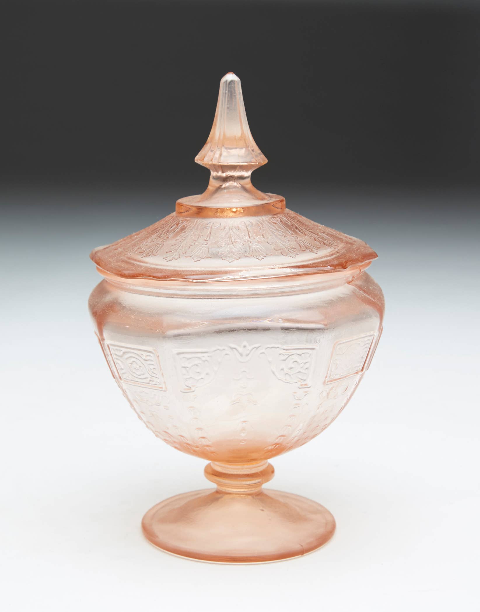 AA Importing - Wholesale Decorative Jar - Covered Candy Jar, Pink0