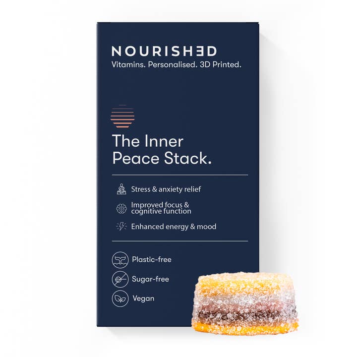 Inner Peace Calming Super Nutrient Gummies | 1 Week Supply for wholesale by Nourished