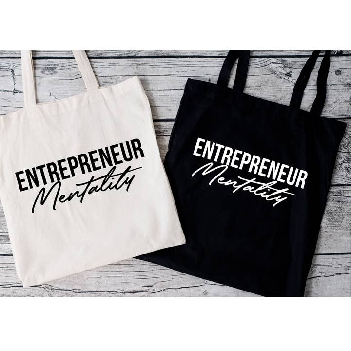 Entrepreneur Mentality Tote for wholesale by IamDaishaD, LLC