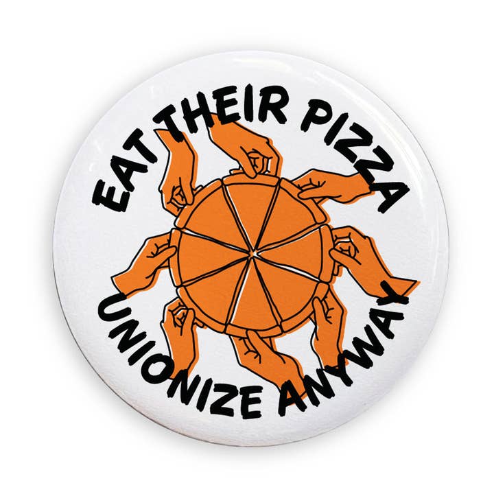 Come su pizza, sindicalícese de todos modos Pin para venta al por mayor de Miss Elaneous Art