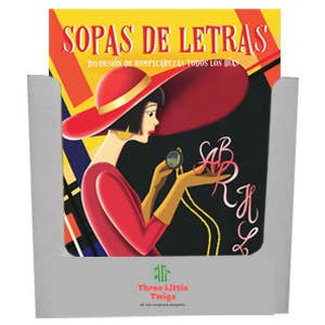 40ct Shelf Display. Sopas de Letras for wholesale by Montrose Colors, Inc.