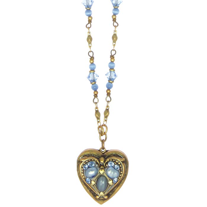 Bluebell hart ketting voor wholesale door Michal Golan Jewelry