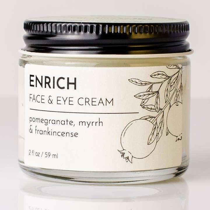 ENRICH creme para rosto e olhos por atacado de Verdant Wild Apothecary