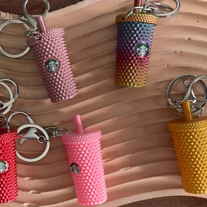 Cloud Nine 3d Studio - Wholesale DIY Craft Kit - DIY Studded Tumbler Keychain Charms, Make your own "READ"6