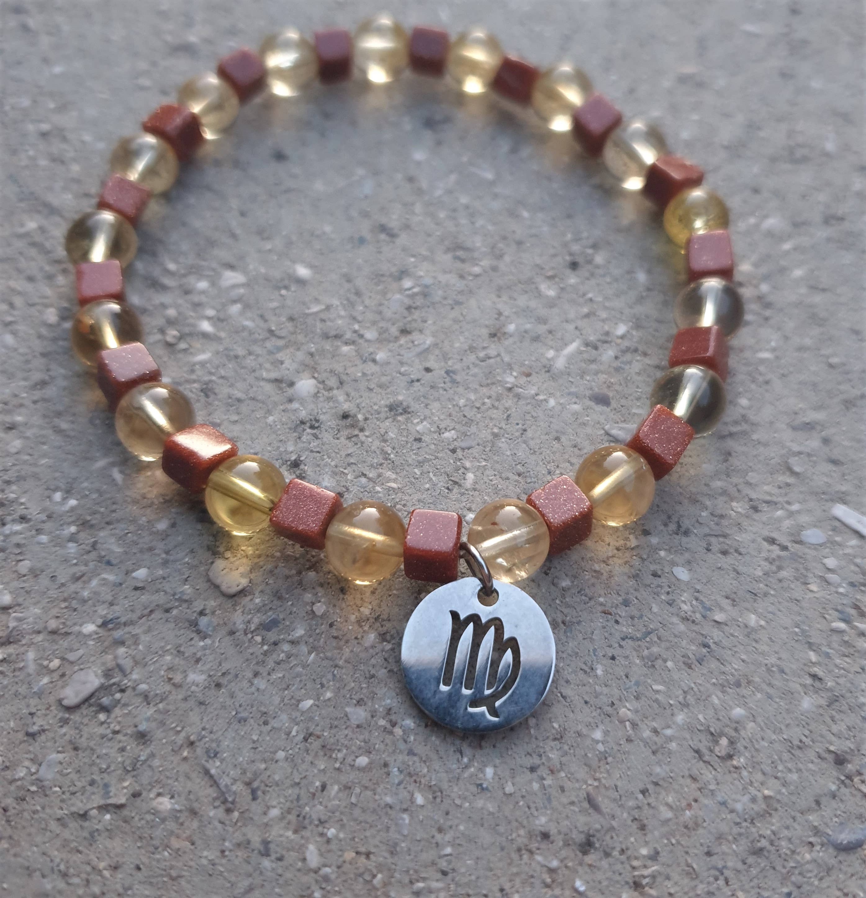 Lapiseum - Wholesale Jewelry Set - Zodiac healing stone bracelet set 110