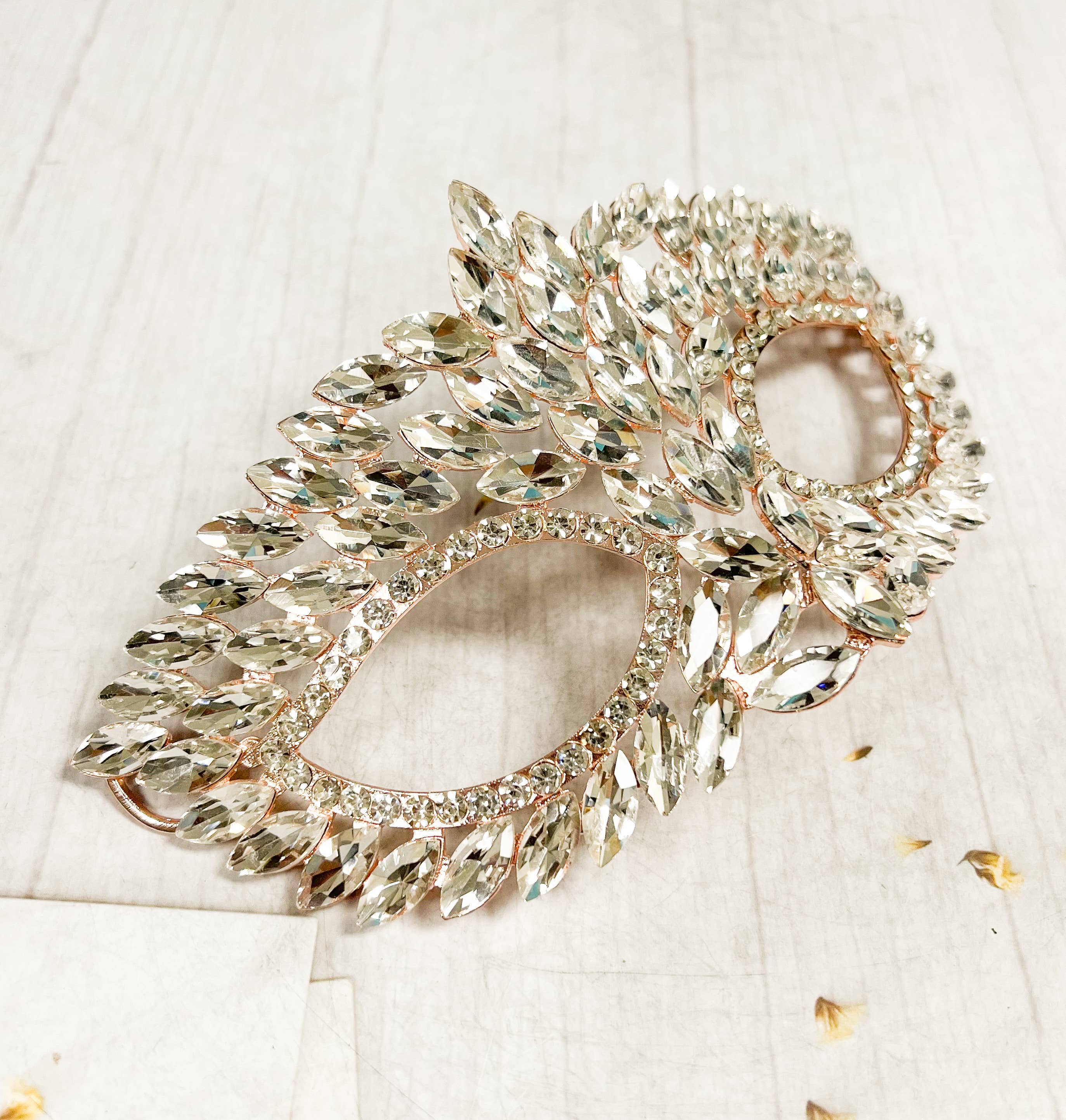 Happy Dream Gifts - Wholesale Costume - Women's - Gold Mask, Cosplay Mask, Crystal Mask, Masquerade Ball Mask1