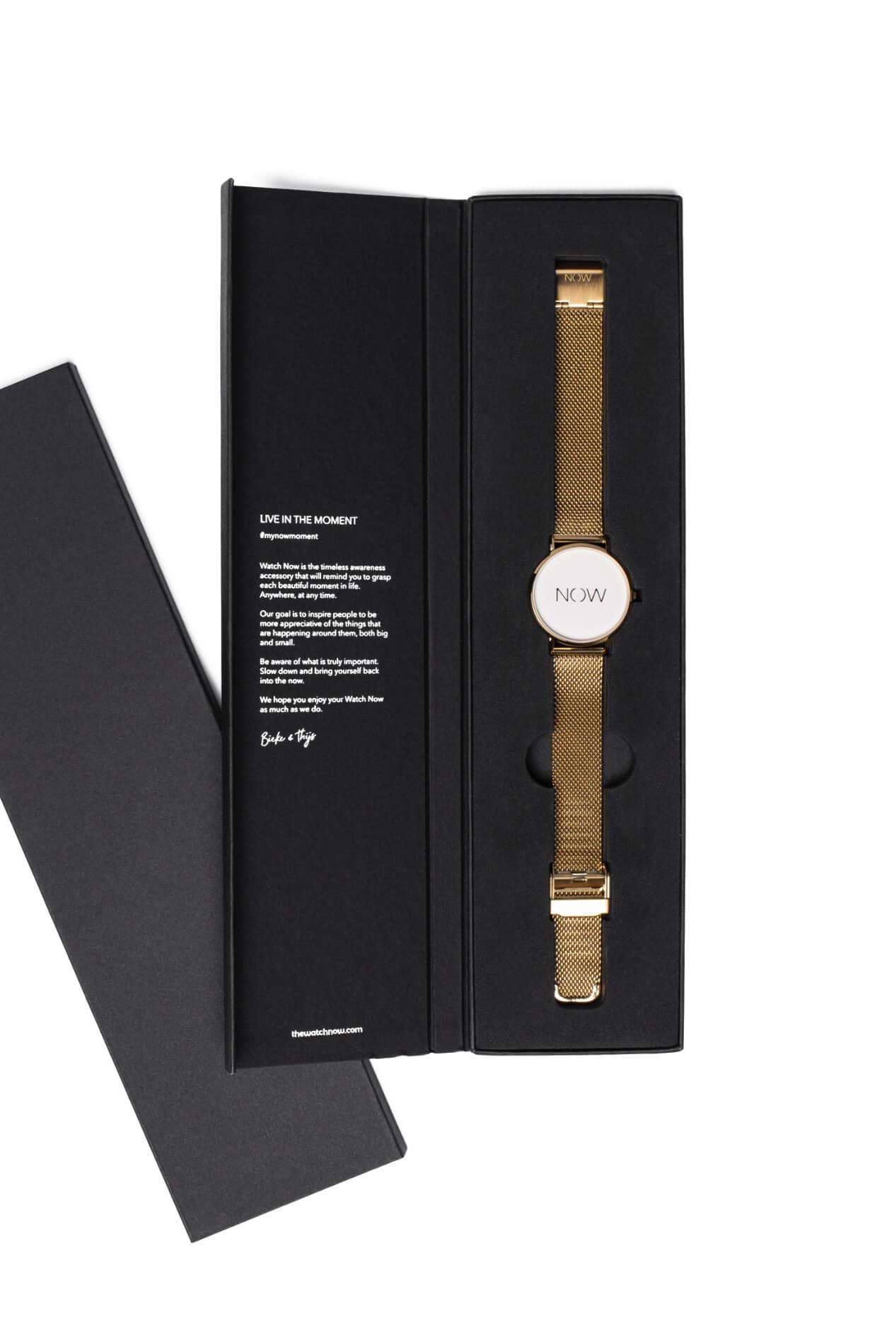 The Watch Now - Vente Montre – femme - The Watch Now Collection exclusive : Montre à bracelet maille dorée4