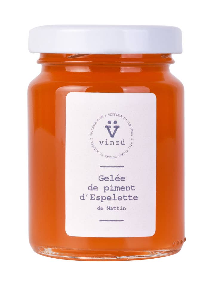 Espelette chili jelly for wholesale by Vinzü
