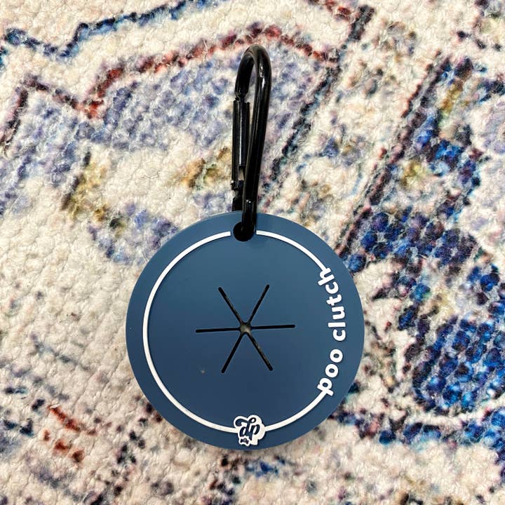 Poo Clutch - Midnight (hands free poo carrier) for wholesale by The Dapper Paw