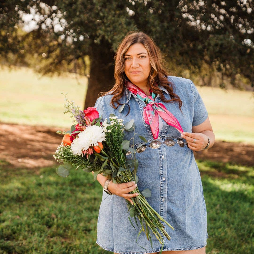 Whipin Wild Rags - Wholesale Scarf - Women's - Faith Women's Silk Scarf 36x36 Inches12