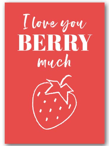 Berry muitíssimo - cartão postal por atacado de Nukaart