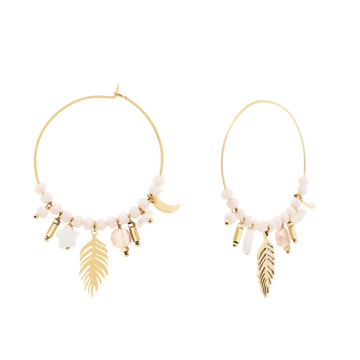 AMORINO SRL - Wholesale Oorringen - OORRINGEN MET HANGERS EN KRISTALLEN - NK21124112F564