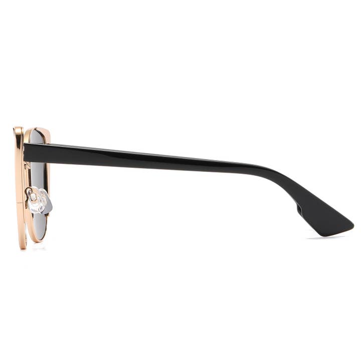 Dynasol Eyewear – Großhandel Sonnenbrille – Damen – Modische Katzenaugen-Sonnenbrille aus Metall