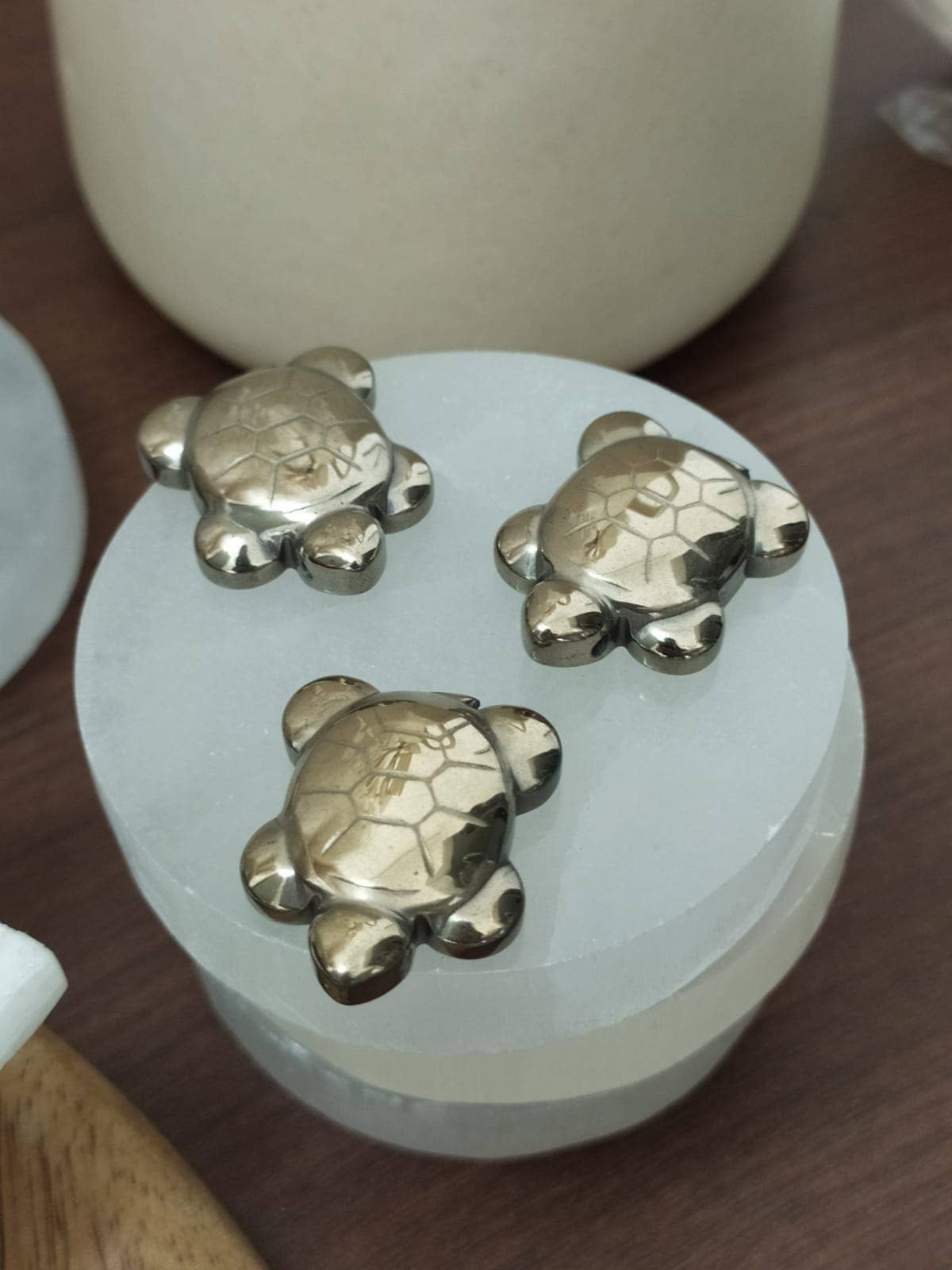 Soothing Crystals - Wholesale Spirituele steen/kristal - Groothandel Gouden Pyriet Schildpad Beeldjes | Kristal Dieren in Bulk6