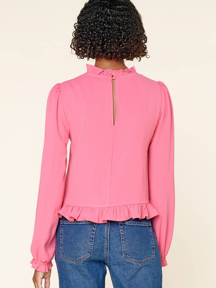 Sugarlips - Wholesale Blouse - Women's - Into You Ruffle Top7