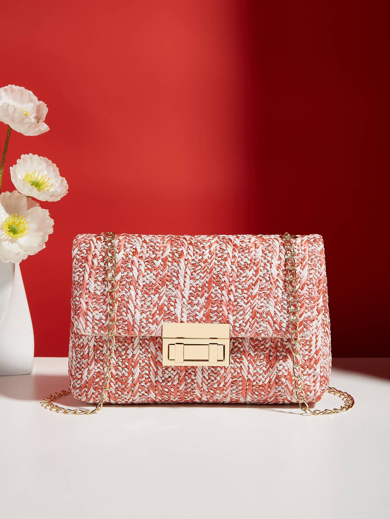 Little Trendy - Wholesale Crossbody Bag - Women's - Women's straw crossbody bag small square bag6