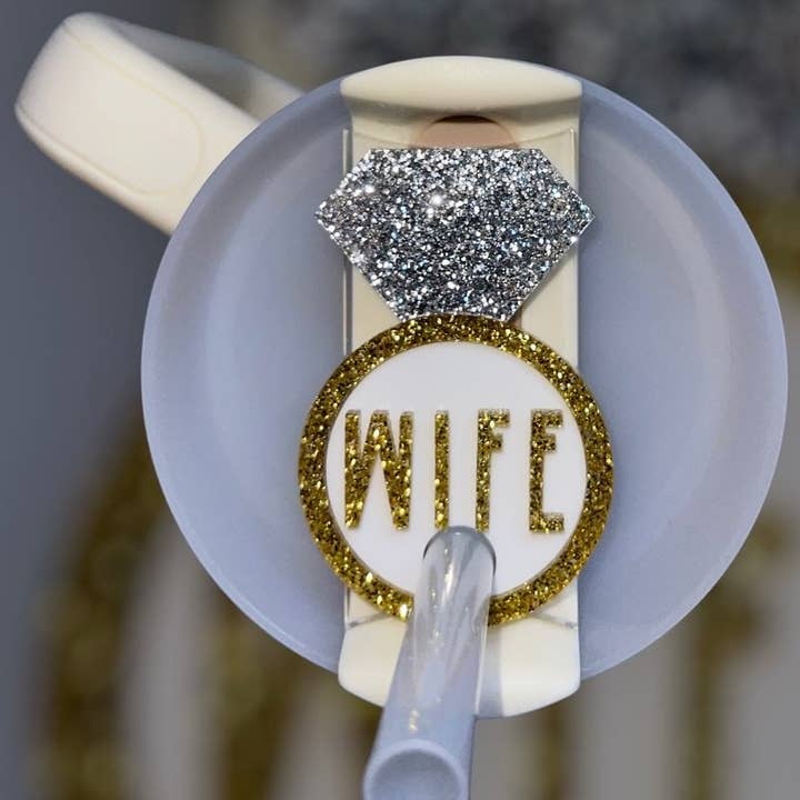 WIFE Drink Topper for wholesale by Cook House Of Crafts