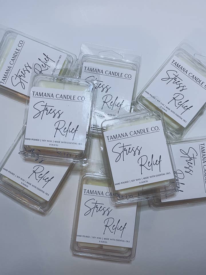 Stress Relief Lotion Wax Melt for wholesale by Tamana Candle Co.