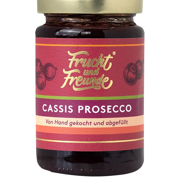 Frucht und Freunde - Wholesale Jam/Jelly - Cassis prosecco fruit spread