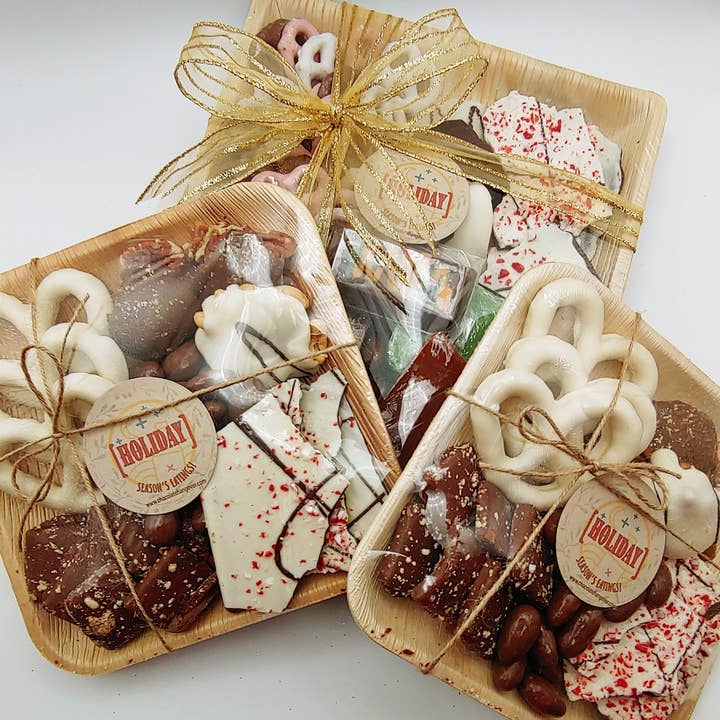 Chocolate Hangover - Wholesale Chocolate Box - HOLIDAY Choc-'cuterie' Market Tray Regular1