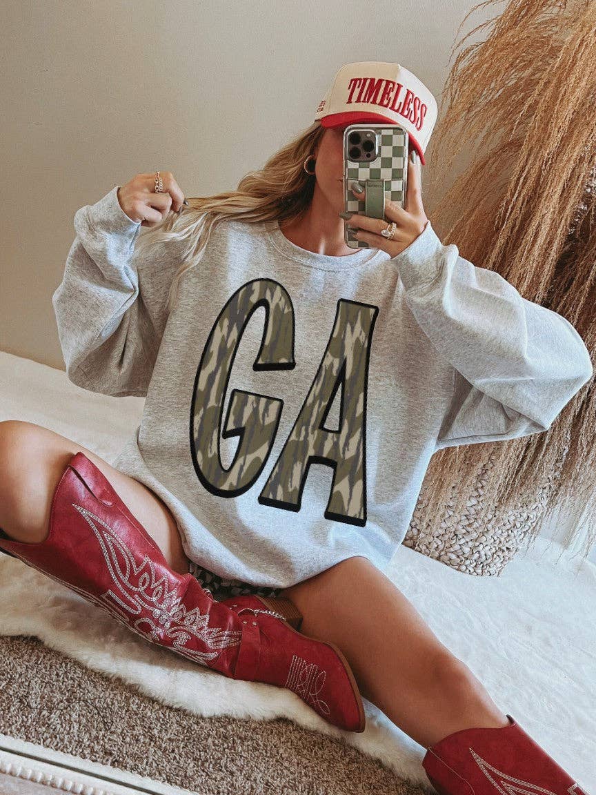 Wills Creek Designs - Wholesale Sweatshirt - Unisex - Camo State Wholesale Sweatshirt5