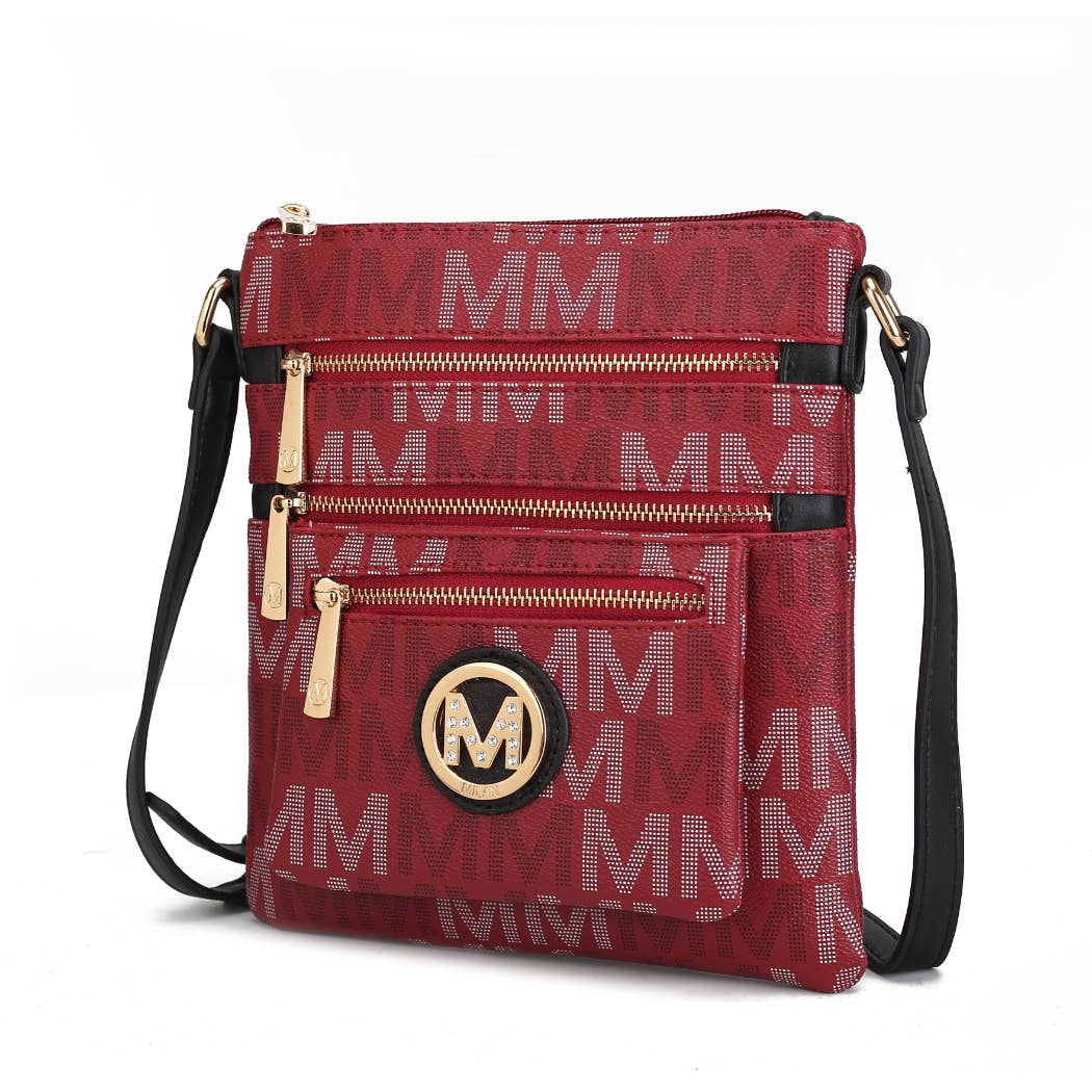 MKF Collection - Vente Sac à bandoulière – femme - Sac à main multi-bandoulière Beatrice Signature pour femme par Mia K.2