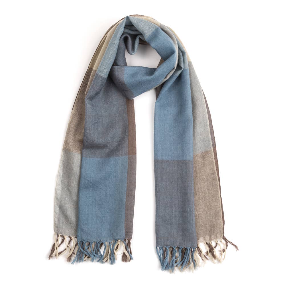 Veraluna Sustainable Clothing - Vente Écharpe – femme - Écharpe en laine Ishi - produit équitable1