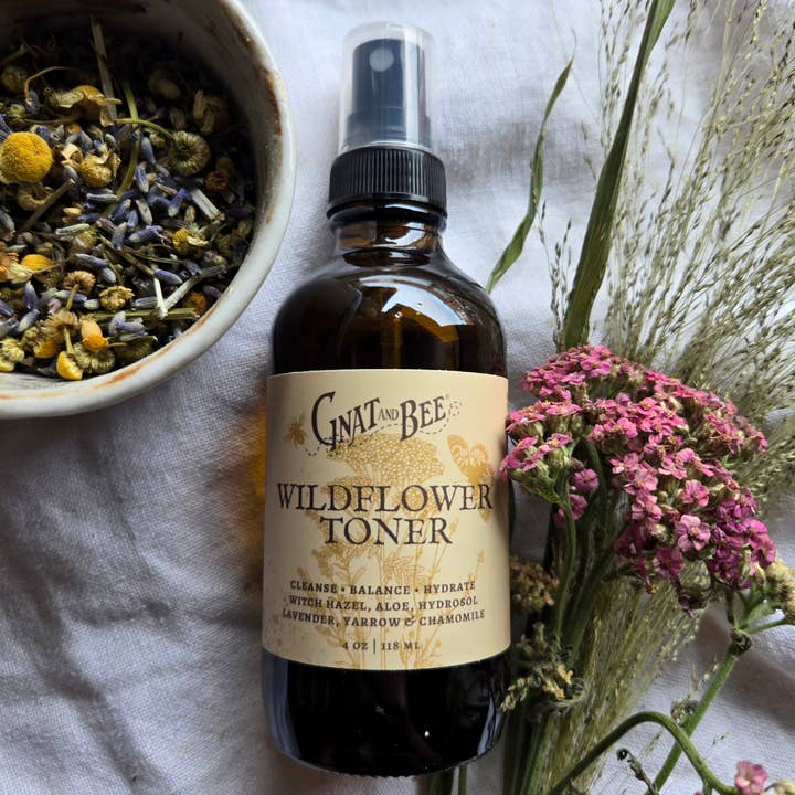 Wild Flower Facial Toner for wholesale by Gnat and Bee