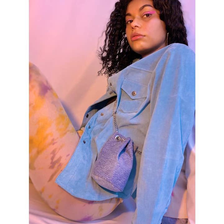 Shop Journal Vintage - Wholesale Crossbody Bag - Women's - Recycled denim mini pouch bag3