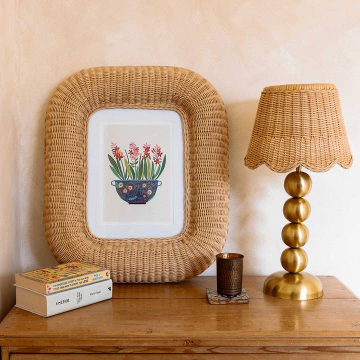 Hastshilp – wholesale Picture frame – Nessie Rattan Photo Frame