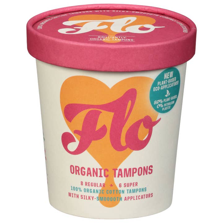 Flo - Tampon Organic Eco-applicator - Case Of 12-14 Ct for wholesale by Ware Spark