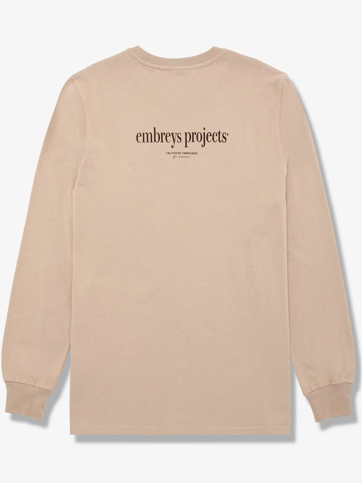 VISIONARY LS TEE - OLIFANTENHUID voor wholesale door embreys projects®