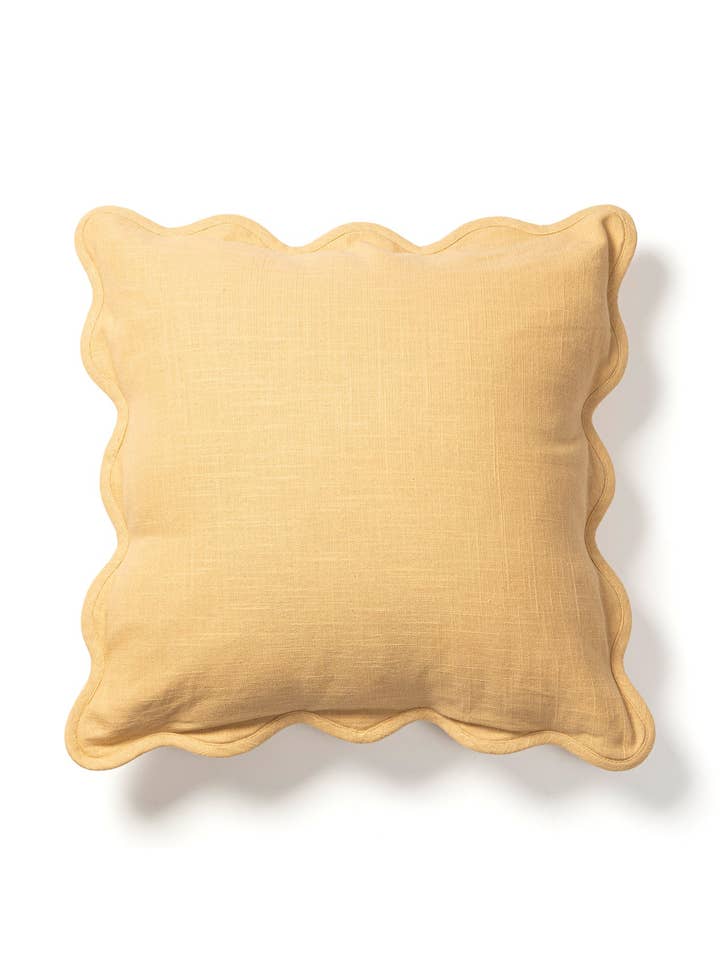 Fundas de cojín con borde festoneado, piel de oveja para venta al por mayor de Fleck