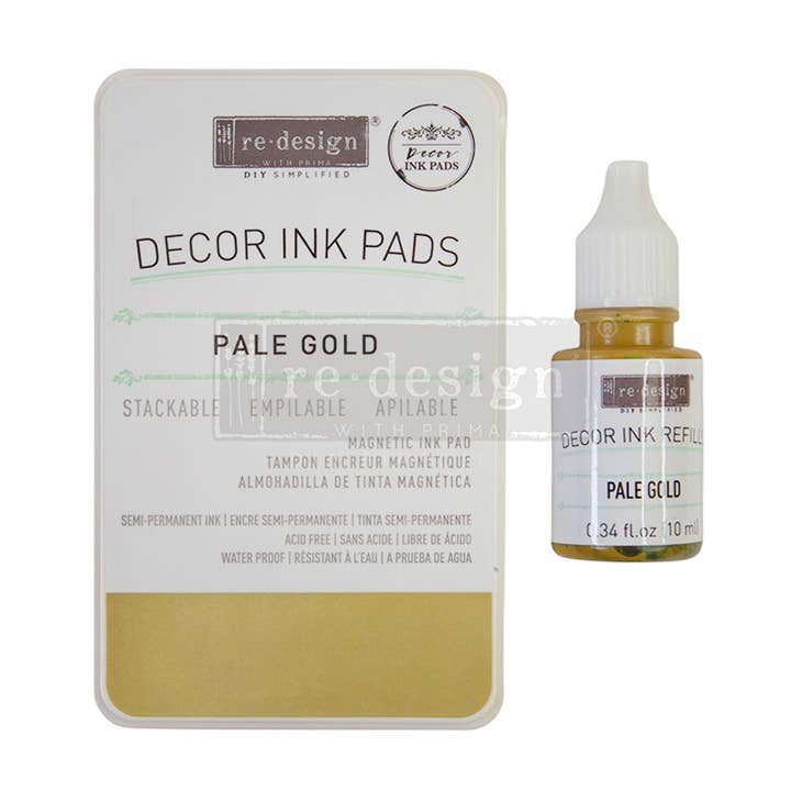 Redesign With Prima Ink Pad Pale Gold Set for wholesale by Redesign with Prima