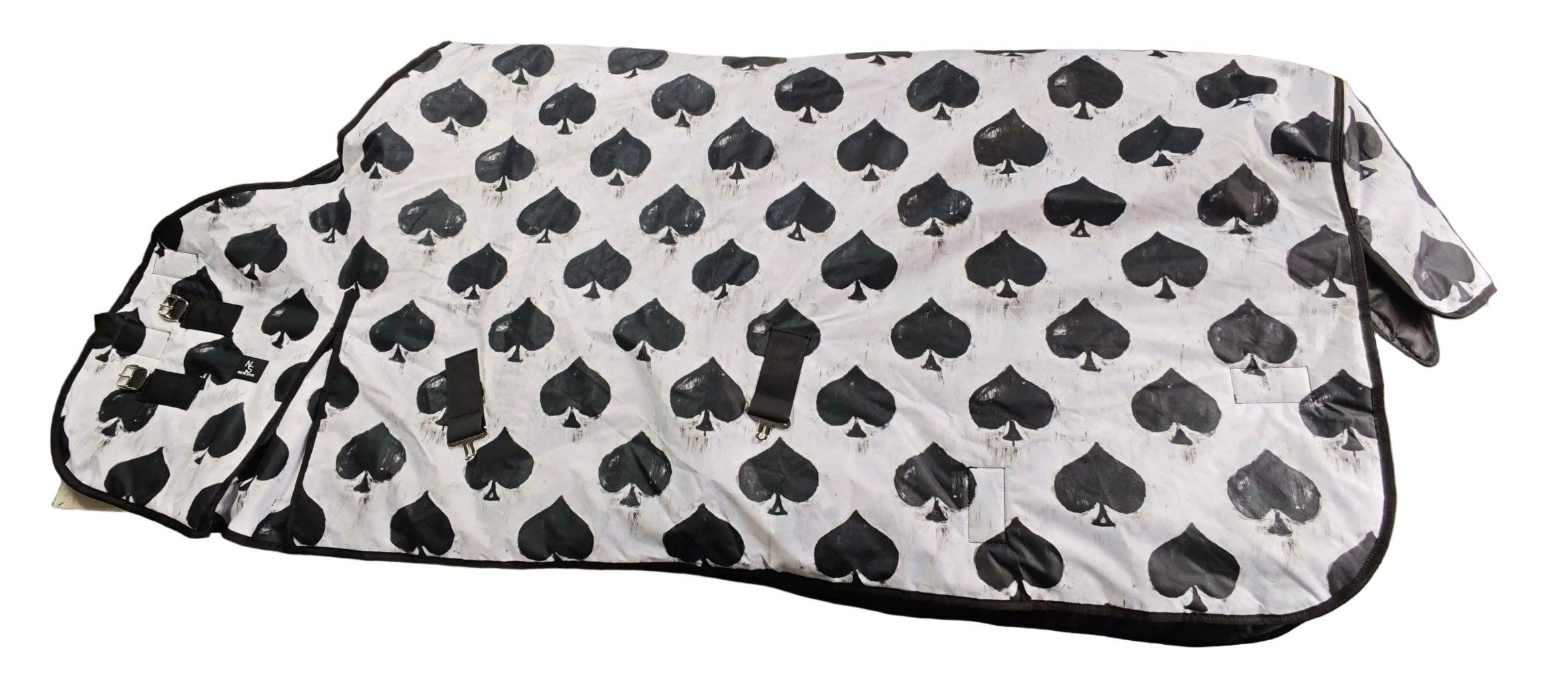 Neon Spur LLC - Wholesale Horseback Riding Gear - Smokin Spades Turnout Sheet1