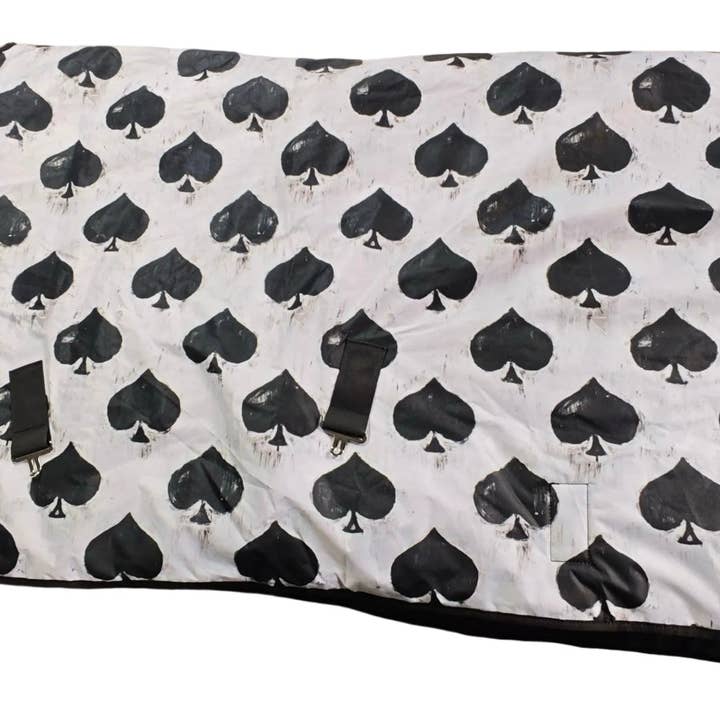Neon Spur LLC - Wholesale Horseback Riding Gear - Smokin Spades Turnout Sheet1