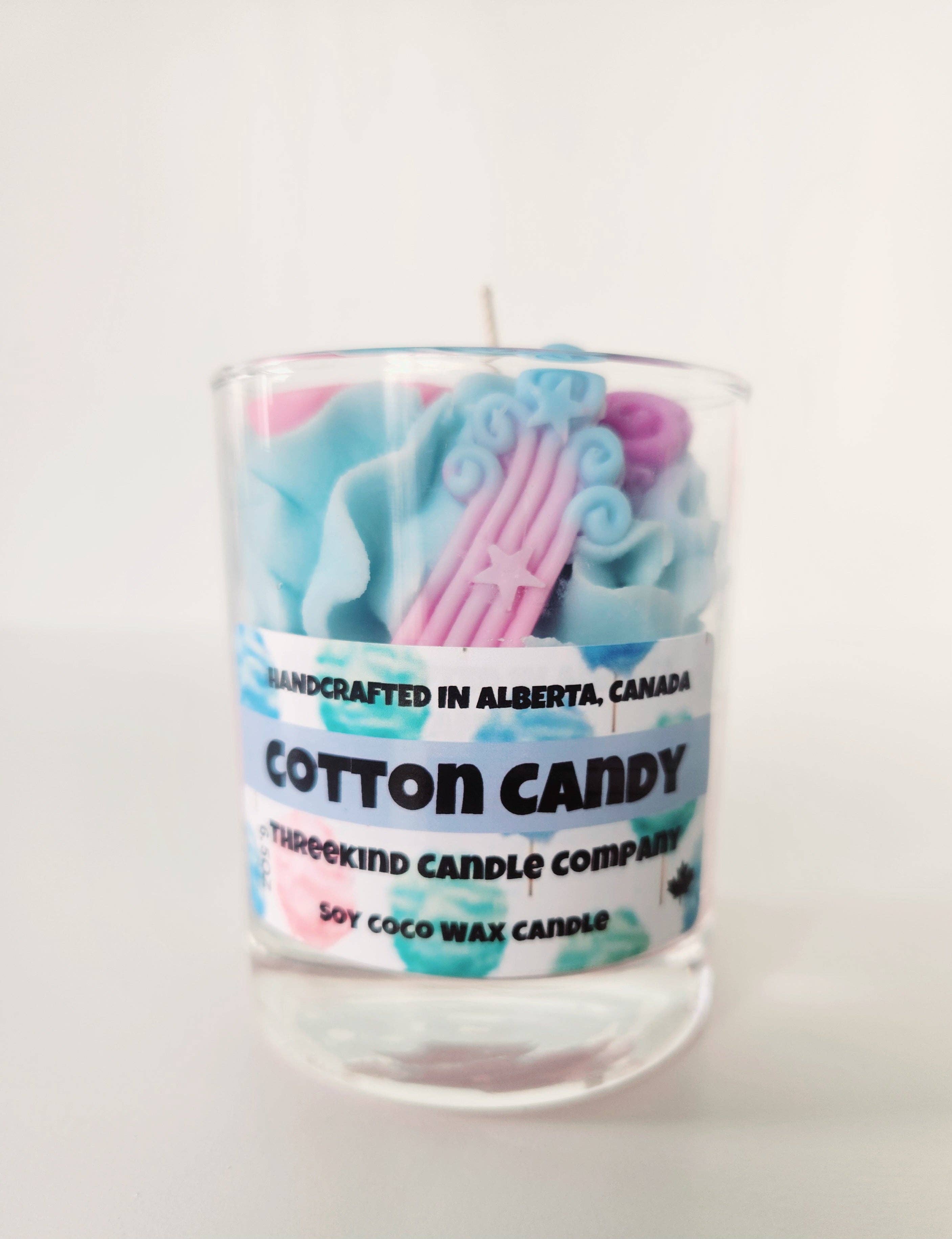 Threekind Candle Company - Wholesale Novelty Candle - Cotton Candy1