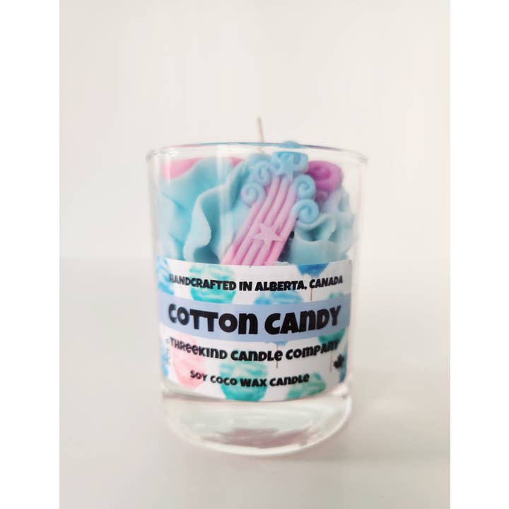 Threekind Candle Company – Großhandel Geschenkkerze – Zuckerwatte1