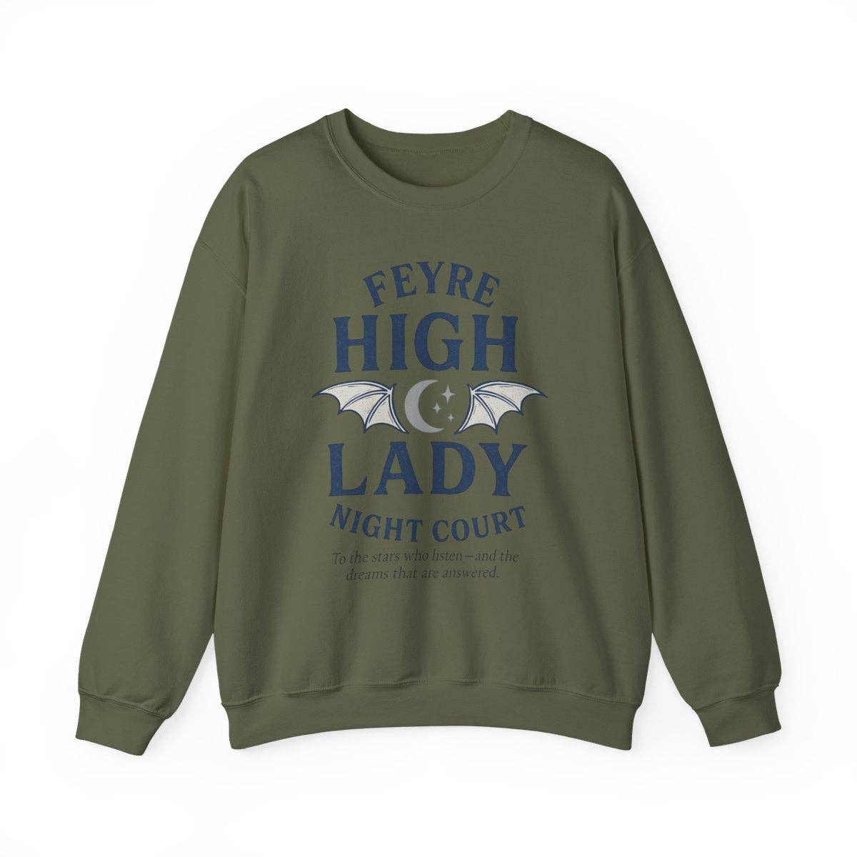 MagicMerchEmporium - Wholesale Graphic Sweatshirt - Women's - Feyre High Lady Night Court Graphic Sweatshirt2
