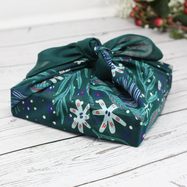 Furohiki scarf medium - berries for wholesale by Kindly Yarn | Furoshiki & Scarves