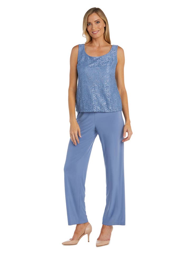 Kos Couture - Wholesale Suit Set - Women's - Plus Size Mother Of The Bride Formal Pant Suit Wholesale7