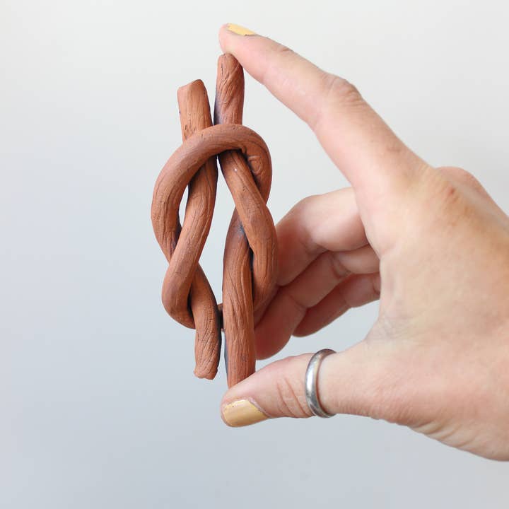 Cold Mountain Ceramics - Wholesale Decorative Tabletop Object - Ceramic Wood Knots7