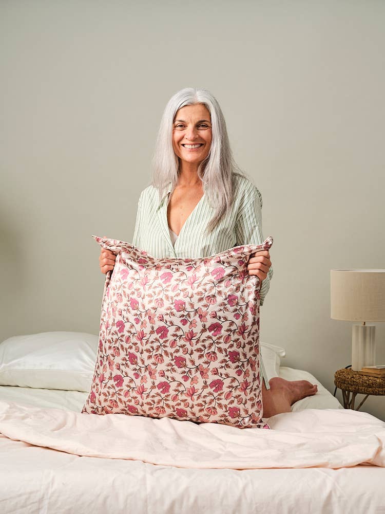 Emily's Pillow - Vendita all'ingrosso Federe/copricuscino - Fodera per Cuscino in Pura Seta - Collezione Dear September10