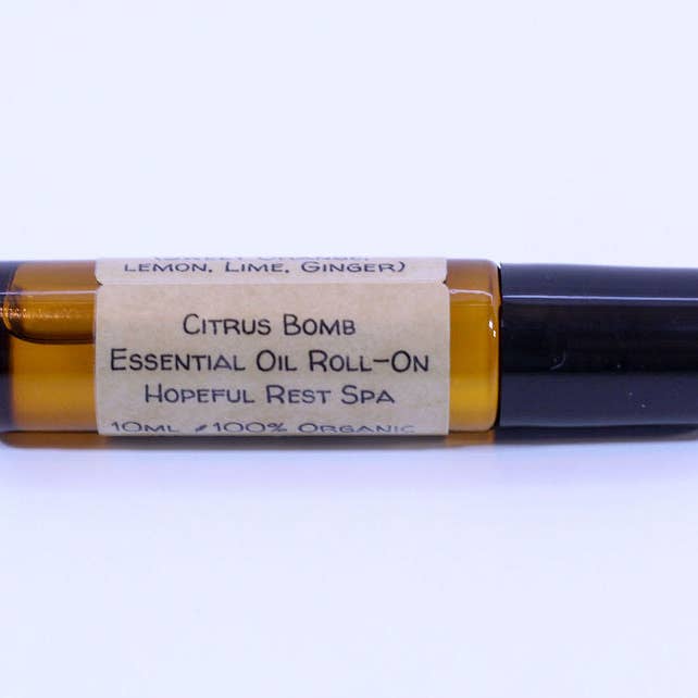 Citrus Bomb Essential Oil Roll-On for wholesale by Hopeful Rest Spa