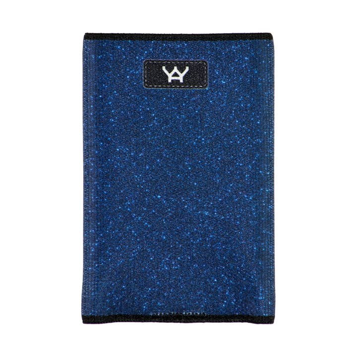 YayWallet - 1172 Marine Paillettes - Portefeuille mince pour la vente par YAY NOVELTY