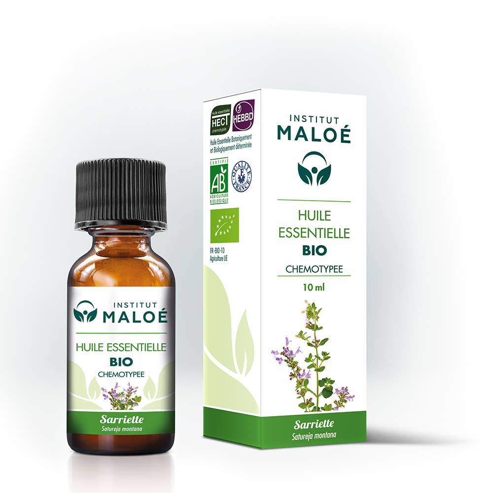 Institut Maloé – Óleo essencial por atacado – Óleo Essencial Orgânico de Segurelha - 10 mL0