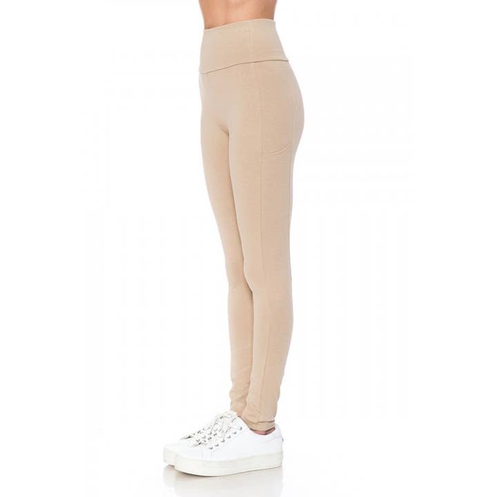 Timeless - Wholesale Athletic/lounge leggings – Women's - PHONE POCKET HIGH WAIST LONG LEGGINGS