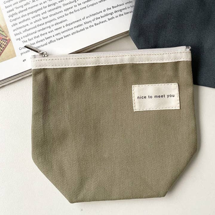 Funkyrel® Atzbranding Limited - Wholesale Coin Purse - Women's - Cosbai - Minimalist Small Canvas Cardholder Pouch & Coin Purse5