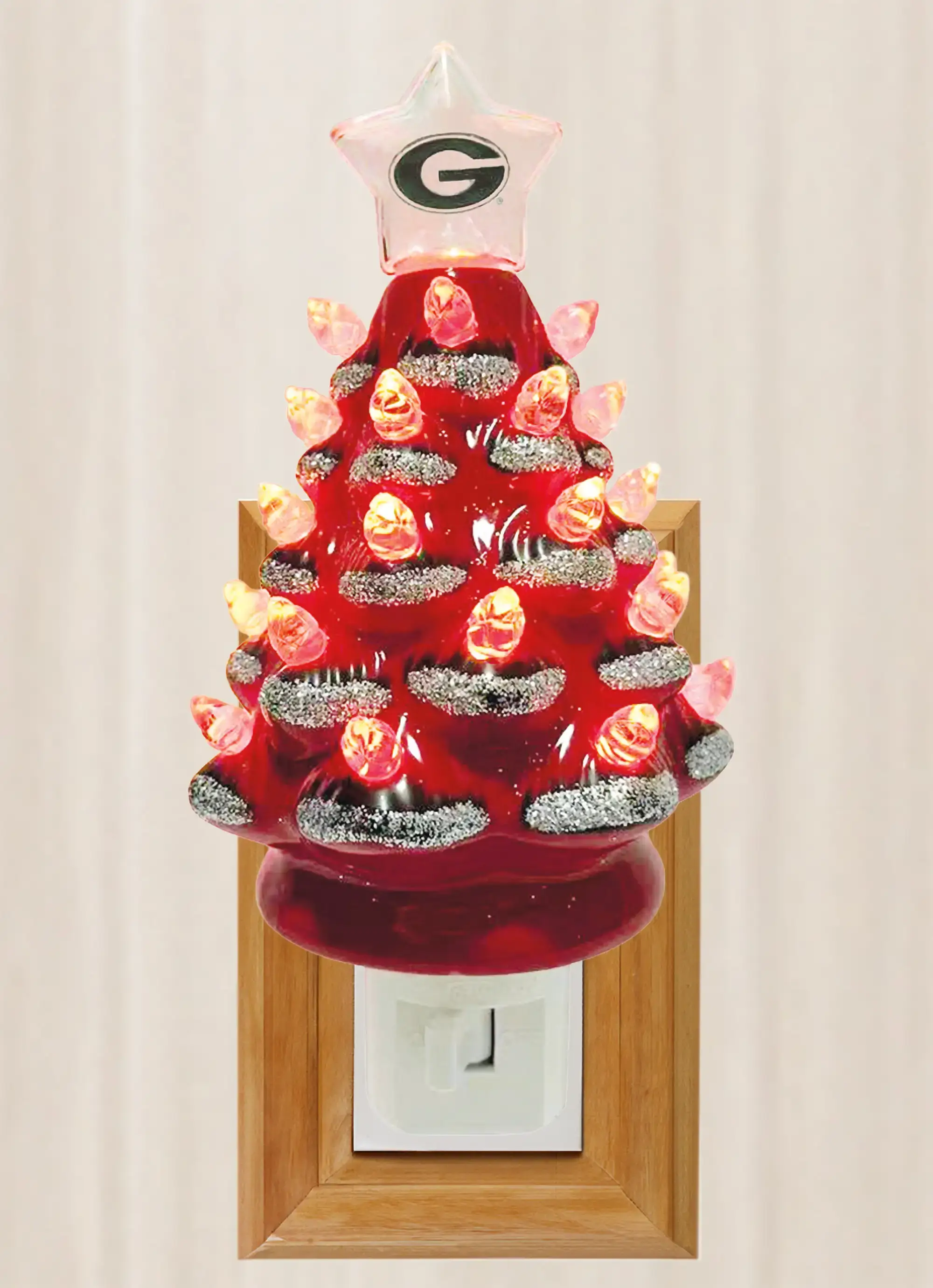 Santa’s Workshop Inc. - Wholesale Christmas Decoration - 6.5" Georgia Xmas Tree Nite Lite2